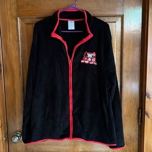Disney Mickey & Minnie Fleece Zip-Up Jacket Size 2XL